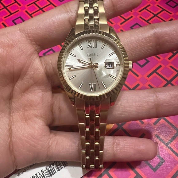 Fossil Gold Watch